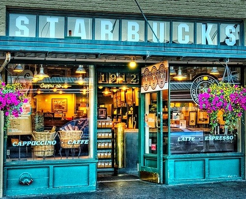 The Orginal Starbucks, Seattle, Washington