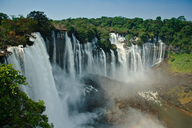 by Kostadin Luchansky - KODILU photography on Flickr.Kalandula Falls are waterfalls in Malanje Province, Angola. The falls are 104 meters high and are one of the largest waterfalls by volume in...