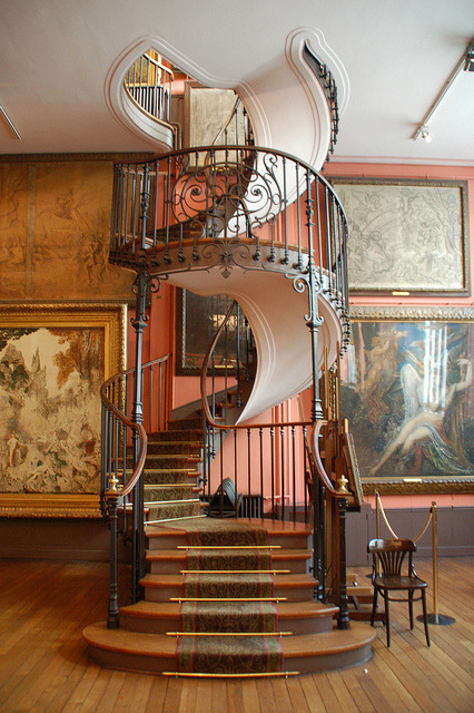 Spiral Staircase, Gustav Moreau Museum, Paris