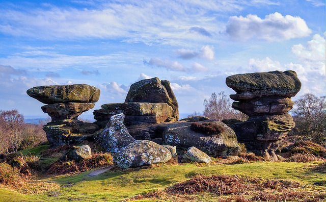 by Ewen K on Flickr.Brimham Rocks - North Yorkshire, England.