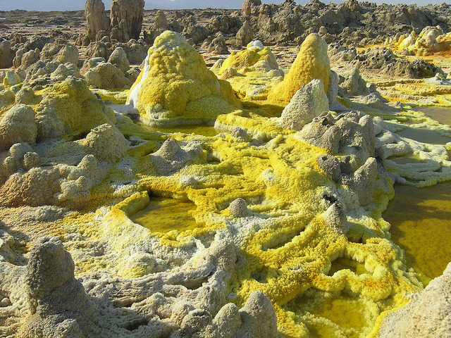 by Exodus Travels - Reset your compass on Flickr.Salt and sulphur geysers at Dallol volcano - Danakil desert, Ethiopia.