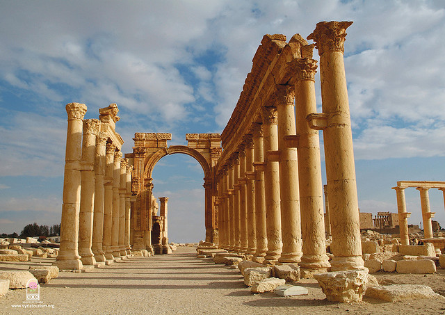 by whl.travel on Flickr.Roman ruins of Palmyra - near Damascus, Syria.