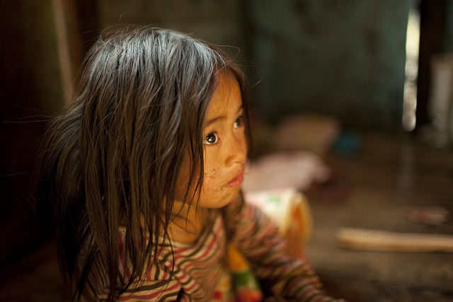 by feijeriemersma on Flickr.Young faces of the world - Bhutanese girl.