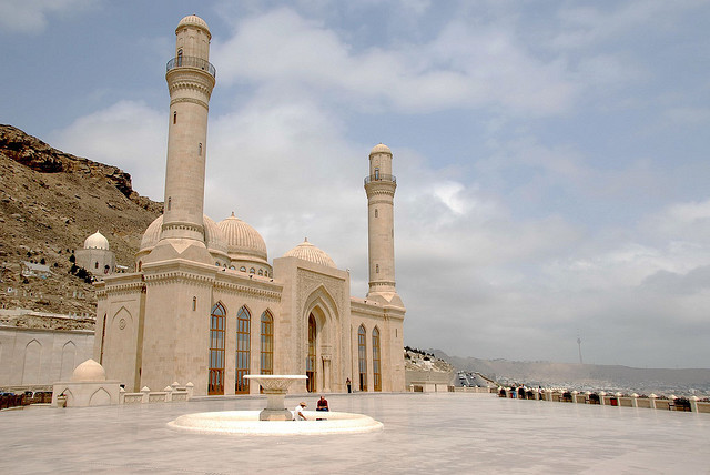 by FO Travel on Flickr.Bibiheybat Mosque in Baku, the capital of Azerbaijan.