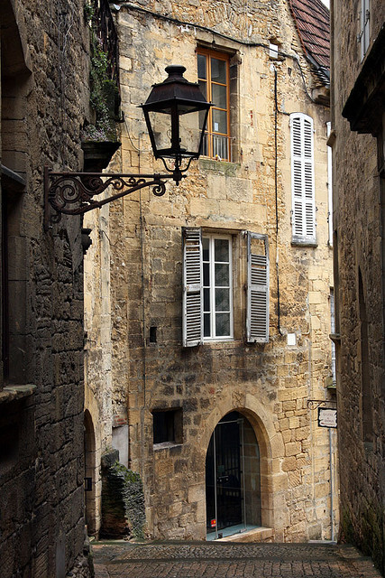 Ancient Street, Sarlat, France