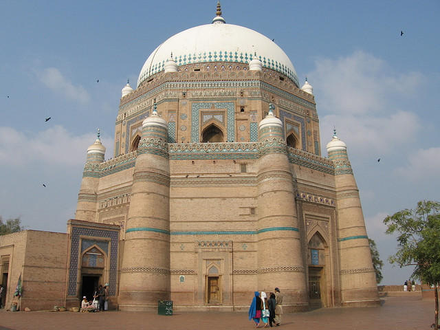 Mausoleum of shah Rukn-e-Alam in Multan, Pakistan