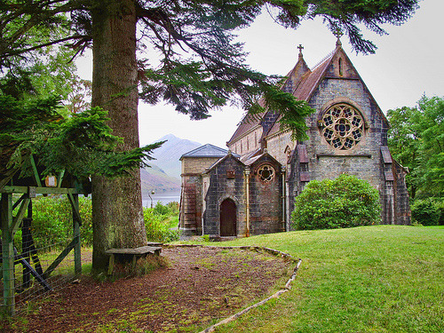 Ancient Church, The Highlands, Scotland