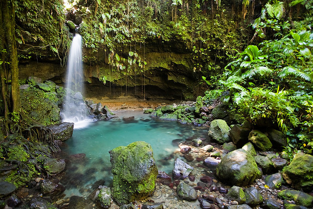 Emerald Pools, within the Morne Trois Pitons National Park, Dominica
