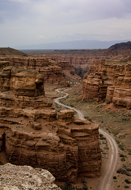 The Valley of Castles, Charyn Canyon, Kazakhstan