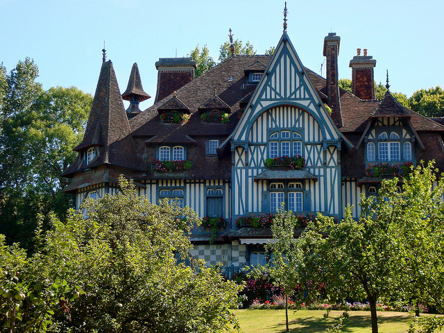 Strassburger Villa in Deauville, Normandy, France