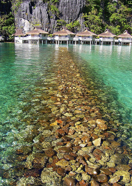 Breakwater, Miniloc Island, El Nido, Philippines