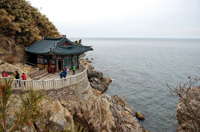 Naksansa Temple in Gangwon Province, South Korea