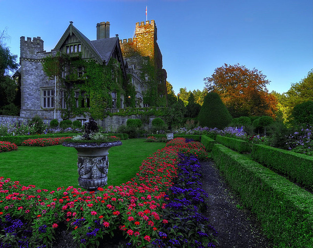 Hatley Castle on Vancouver Island, Canada