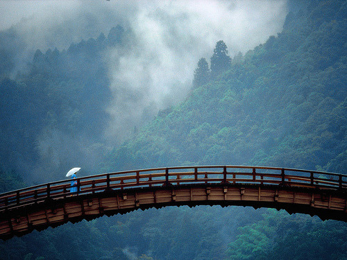 Mountain Bridge, Yamaguchi, Japan