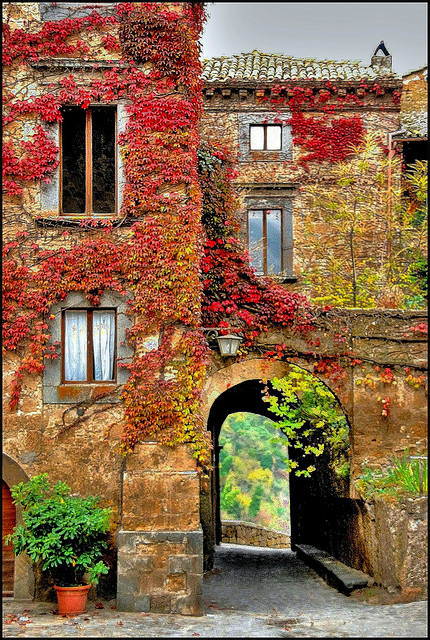 Autumn, Bagnoregio, Italy