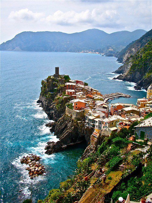 Rocky Village, Liguria, Italy