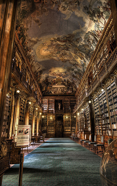 Library, Prague, Czech Republic