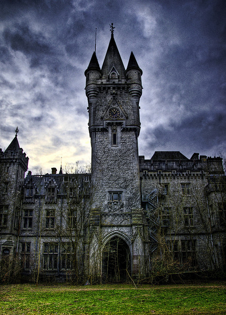 Ancient Castle, Celles, Belgium