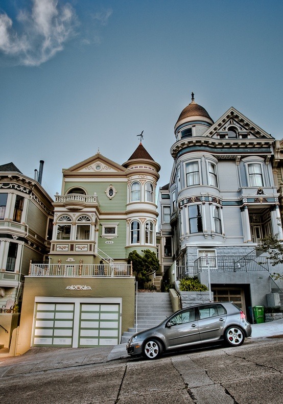 Victorian Homes, San Francisco, California