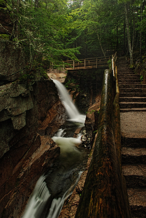 Waterfall Bridge, New Hampshire