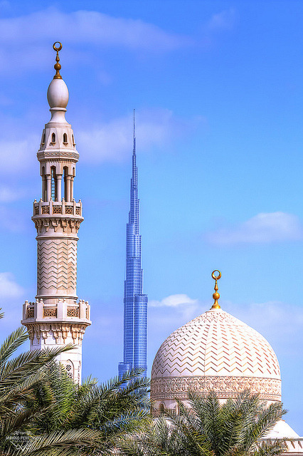 Reaching for the sky, Dubai, United Arab Emirates
