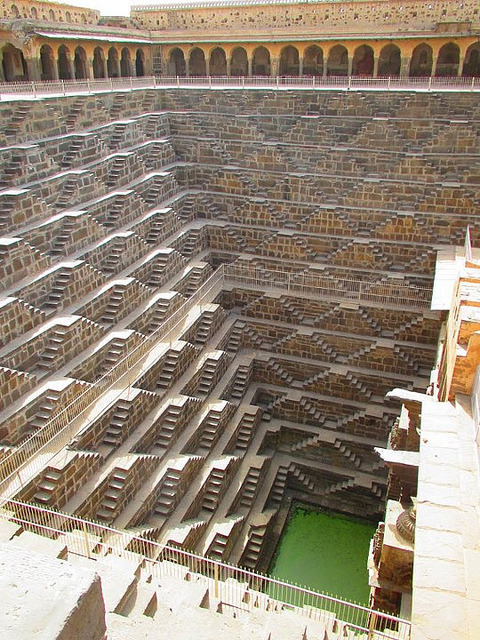 Chand Baori, one of the deepest and largest stepwells in India, served as a location for films such as The Fall and The Dark Knight Rises