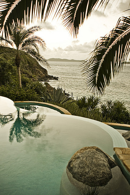 Infinity Pool at Little Dix Bay, British Virgin Islands